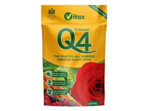 Vitax Q4 Pelleted Fertilizer 0.9kg Box