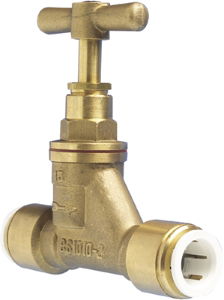 John Guest Speedfit® Brass Stop Valve