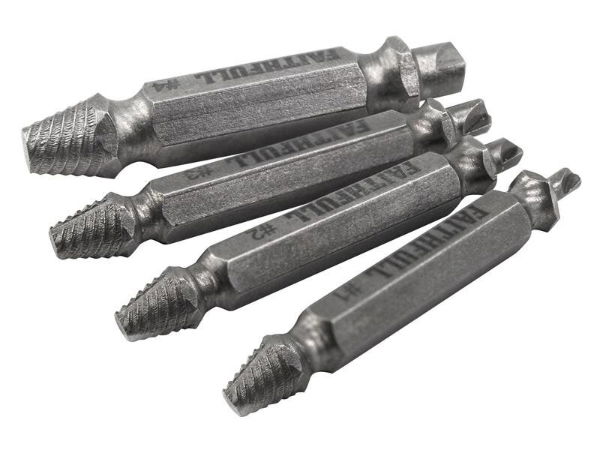 SCREW EXTRACTOR KIT 4 PIECE