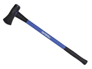 Faithfull Tools Log Splitting Maul Fibreglass Shaft