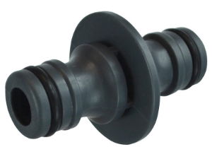 PLASTIC DOUBLE MALE HOSE CONNECTOR