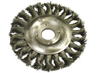CIRCULAR WIRE BRUSH 125 X 12MM 22.2MM BORE 0.50MM WIRE