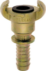 Lüdecke DIN 3489 Hose Claw Coupling with Safety Collar