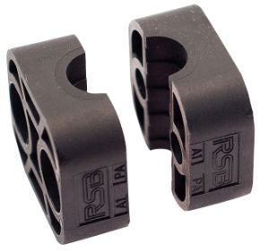 RSB® Single Standard Tube Clamp Jaws Polyamide 6