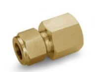 Ham-Let Let-Lok® Brass Metric Female Connector BSPP