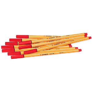 Stabilo Red Pen