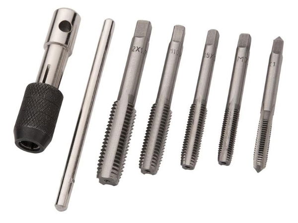 TAP SET (M6-M12)- 6 PIECE