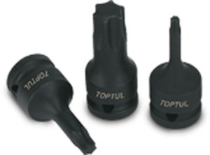 Toptul® Star Impact Sockets KADA16 Series 1/2" Drive 60mm Long 