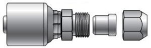 Gates MegaCrimp® Male SAE Inverted 24° Cone Couplings