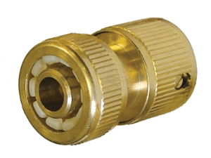 BRASS FEMALE HOSE CONNECTOR 12.5MM (1/2IN)