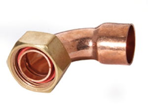 Vale® Integral Solder Ring Bent Tap Connector