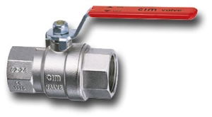 Cimberio® 17 Full Flow Ball Valve Flat Handle