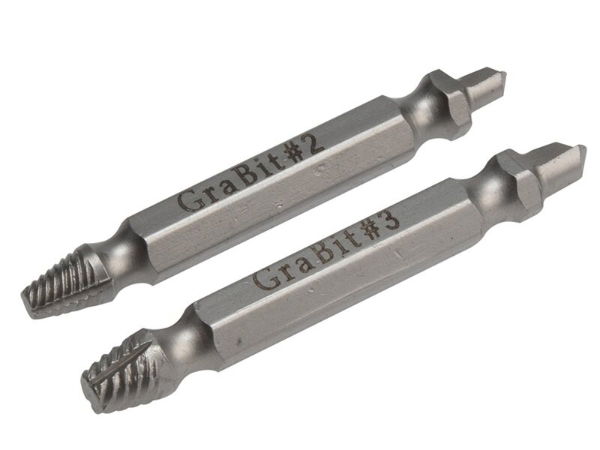 GRABIT SCREW & BOLT REMOVER 2 PIECE SET