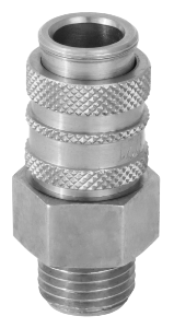 TST Male 021 Coupling BSPP (Nickel Plated)
