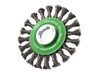 X-LOCK CONICAL WIRE BRUSH 115MM M14X2- 0.50MM STAINLESS STEE