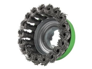 X-LOCK WIRE CUP BRUSH TWIST KNOT 75MM M14X2- 0.50MM STAINLES