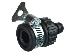 PLASTIC UNIVERSAL TAP HOSE CONNECTOR