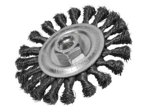 CIRCULAR WIRE BRUSH 115 X 12MM M14 BORE 2 0.35MM WIRE