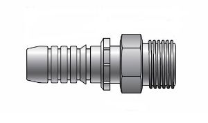 Gates GlobalSpiral™ Male French Gaz 24° Coupling