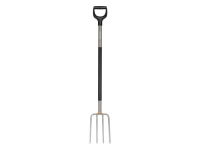 Ergonomic Garden Fork Grey