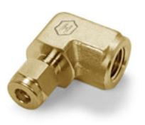 Ham-Let Let-Lok® brass imperial female elbow NPT 