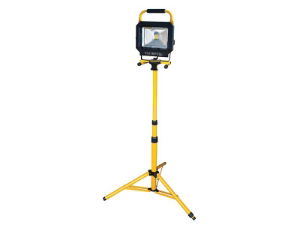 Faithfull Tools COB LED Single Pod Tripod Sitelight 30W 2100 Lumens