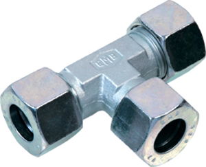 EMB® DIN 2353 stainless steel equal tees 