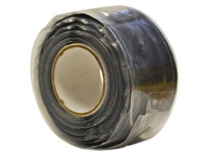 BLACK SILICONE TAPE 25MM X 3M